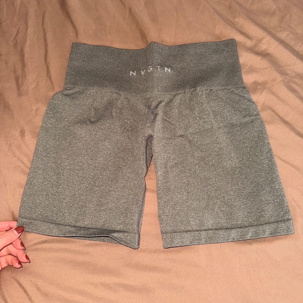 NVGTN Charcoal Bike Shorts for Women